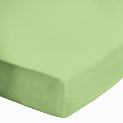 Drap housse 90x190 Olive Bonnet  28 cm