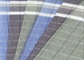 Mouchoirs de Travail Carreaux Bigarré 50x50cm Coton (Lot de 12)
