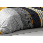 Housse de couette ELKA 220x240cm Percale 71Fils/cm² 100% Coton
