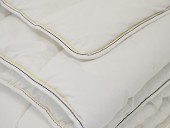 Couette Hiver Percale Luxe 450gr - 140x200cm, piquage Sologne.