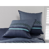 Housse de couette 220x240 Chevron 100% Coton 57 fils/cm²