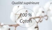 drap housse 2x90x200 - 100% coton