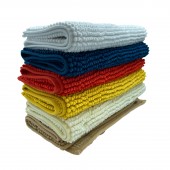 Différents coloris de tapis de bain chenille 50x80cm