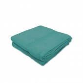 Lot de 2 Serviettes / draps de bain Eponge 600 g/m²  100 % coton vert sauge