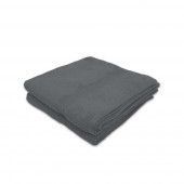Lot de 2 Draps de bain Eponge 600 g/m²  100 % coton gris anthracite