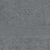 zoom serviettes 100% coton 70x140 cm 600 grammes / m² gris souris