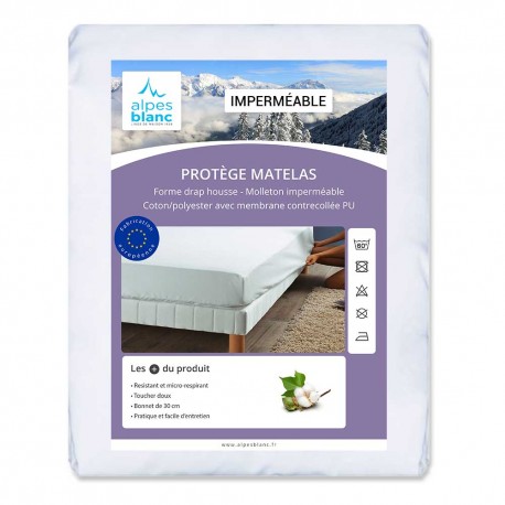 Protège-matelas imperméable - Protection contre l'humidité pour enfants -  Respirant & Lavable - Protège-matelas - Mara Vital