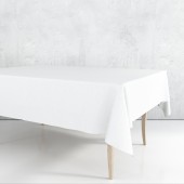 Nappe unie 150x240 cm blanc