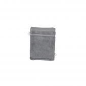 Gant de toilette gris clair  20x15cm
