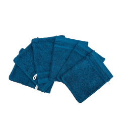 Gant de toilette turquoise foncé 20x15cm