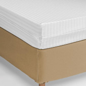 Housse de matelas intégrale 140 x 190 - Blanc visuel d'ambiance