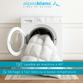 Lavage de la couette tempérée 90% duvet made in France