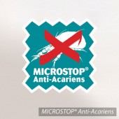 Microstop : traitement anti acariens oreillers en plume 65x65 cm