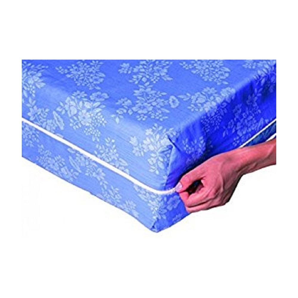 Housse de matelas intégrale 90 x 190 - Bleu
