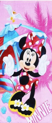 Minnie Disney MS01 Lot de 2 serviettes pour enfant 100 % coton MS06 