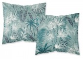Taies oreillers 65x65 Tropical Green